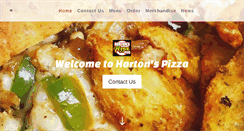 Desktop Screenshot of hortonspizzaplus.com
